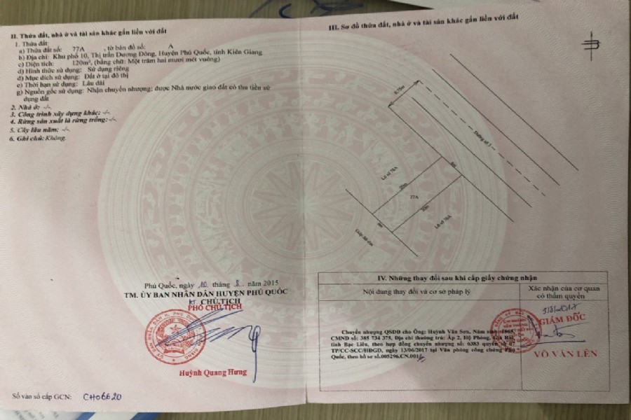 Bán 120m2 đất tái định cư khu phố 10, giá cực sốc 3